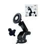 Magnetic Long Retractable Arm Car Mount with Magsafe (3in1) - BLACK (Only Ground Shipping)