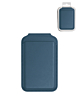 Leather Magnetic Card Wallet Holder with Stand - BLUE (Only Ground Shipping)