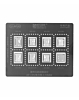 AMAOE BGA Reballing Stencil for AP-CPU - 0.10mm (APU6) (Not Returnable)