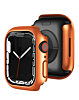 iWatch 41mm Hard PC Bumper Case with Tempered Glass -ORANGE(Only Ground Shipping)