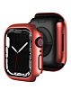 iWatch 41mm Hard PC Bumper Case with Tempered Glass -RED (Only Ground Shipping)