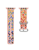 Rainbow Sprinkle Silicone Band (PINK) for iWatch (42 / 44 / 45 / 49mm) (Only Ground Shipping)