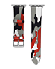 Camo Design Silicone Soft Band - RED iWatch (42/44/45mm) (Only Ground Shipping)