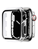 iWatch 42mm Shinny Hard PC Bumper Case - CLEAR & SILVER (Only Ground Shipping)