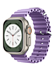 Silicone Ocean Strap with Metal Buckle (LILAC) for iWatch (42 / 44 / 45 / 49mm) (Only Ground Shipping)