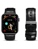 iWatch (38/40/41mm) PU Leather Case - BLACK (Only Ground Shipping)