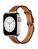iWatch (42/44/45/49mm) Genuine Leather Band - BROWN (Only Ground Shipping)