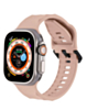 Silicone Wave Sport Strap (RETRO ROSE) for iWatch (42 / 44 / 45 / 49mm) (Only Ground Shipping)