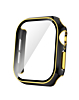 iWatch 42mm (2024) Shinny Hard PC Bumper Case - BLACK & GOLD (Only Ground Shipping)