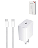 Stock up on the 100W USB-C to USB-C Fast Charging Cable with a 45W USB-C Power Adapter for iPhone 16/15 and iPad Series (6ft).