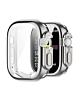 iWatch 49mm Hard PC Bumper Case with Tempered Glass - SILVER (Only Ground Shipping)