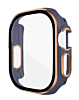 iWatch 49mm Shinny Hard PC Bumper Case - BLUE & ROSE GOLD (Only Ground Shipping)