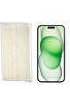 Clear Tempered Glass for iPhone 16 Plus (2.5D / 50 Pcs in Bulk)