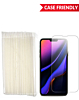 Clear Tempered Glass for iPhone 13 Mini (2.5D / Case Friendly / Pack of 50)