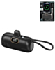 Mini Plug-in Power Bank (5000mAh) (BLACK) (Only Ground Shipping)
