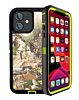 Heavy Duty Case for iPhone 12 Mini (CAMO GREEN) (Only Ground Shipping)