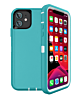 Heavy Duty Case for iPhone 12 Mini (LIGHT TEAL) (Only Ground Shipping)
