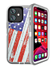 Heavy Duty Case for iPhone 12 Mini (US FLAG) (Only Ground Shipping)