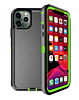 Heavy Duty Case for iPhone 11 Pro (BLACK & GREEN) (Only Ground Shipping)