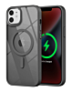 Shiny Magnetic Clear Cases -BLACK for iPhone 11  (Only Ground Shipping)