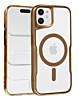 Glossy & Transparent Magnetic Case - DESERT GOLD for iPhone 11 (Only Ground Shipping)