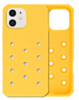 Charm Built Silicone Case (YELLOW) for iPhone 11 (Only Ground Shipping)