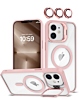 Transpalet Silicone case & Camera stand with Camera Lens - PINK for iPhone 11 (Only Ground Shipping)