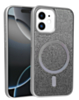 Wireless Charging Bling Diamond Crystal Case - SILVER for iPhone 11 (Only Ground Shipping)