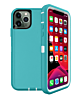 Heavy Duty Case for iPhone 11 Pro Max (LIGHT TEAL) (Only Ground Shipping)