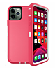 Heavy Duty Case - PINK & WHITE for iPhone 11 Pro Max (Only Ground Shipping)