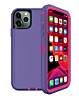 Heavy Duty Case for iPhone 11 Pro Max (DARK PURPLE & PINK) (Only Ground Shipping)