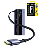 BASEUS EnerGeek GR11 Power Bank with Retractable Cable (145W) (20000mAh) (SPACE GRAY) (Only Ground Shipping)