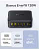 BASEUS EnerFill FH21 Desktop Charging Station (4x USB C + 2x USB A) (120W) (Only Ground Shipping)