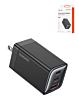 Toocki 65W USB A+ 2x USB C Fast GaN Charger (BLACK) (Only Ground Shipping)