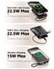 Toocki Magnetic Wireless Power Bank with Built-In Cable (10000 mAh/22.5W) (Only Ground Shipping)