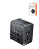 Toocki USB C+C+A US to Universal Converter Adapter (20W) (BLACK) (Only Ground Shipping)