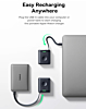 BASEUS EnerFill FW11 Portable Wireless Charger with Built-in Cable for Apple Watch (5W) (1640mAh) (BLACK) (Only Ground Shipping)