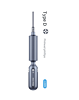 QianLi 3D Ultra Feel iThor Screwdriver Set (1.2mm/0.6mm/0.8mm/2.5mm/T2) (Not Returnable)