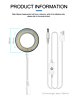 SUNSHINE SS-033C Microscope 36 LED Light Source Dust Mirror (Only Ground Shipping)