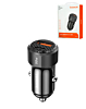 Toocki PD USB C+A Car Charger (BLACK) (50W) (Only Ground Shipping)