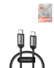 Toocki USB C-C Braided Fast Charging Data Cable (3ft) (100W) (BLACK) (Only Ground Shipping)