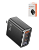 Toocki 67W USB A+ 2x USB C Super Fast GaN Charger (BLACK) (Only Ground Shipping)