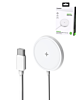 Esoulk Magnetic Wireless Charger (15W) (WHITE) (Only Ground Shipping)