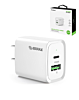 Esoulk USB C+A PD/QC Wall Adapter (20W) (WHITE) (Only Ground Shipping)