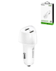 Esoulk Dual USB C+C Car Charger (WHITE) (40W) (Only Ground Shipping)