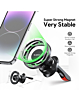 Esoulk Magnetic Air Vent Car Holder (BLACK) (Only Ground Shipping)
