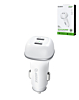 Esoulk EK2004 Dual USB C Car Charging Plug (WHITE) (60W) (Only Ground Shipping)