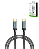 Esoulk USB3.2 C-C Charging & Data Sync Cable (BLACK) (6ft) (100W) (Only Ground Shipping)