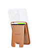 Esoulk Magnetic Wallet with Foldable Stand (BROWN) (Only Ground Shipping)