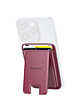 Esoulk Magnetic Wallet with Foldable Stand (MAROON) (Only Ground Shipping)
